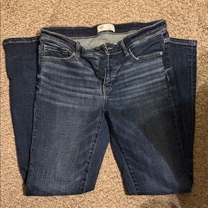 BKE Payton Women's Dark Blue Straight Cut Jeans